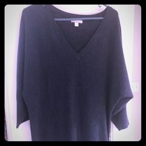 Blue sweater dress/tunic